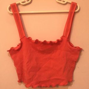 Crop Top with Mesh Straps